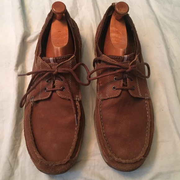 clarks shoes brown leather